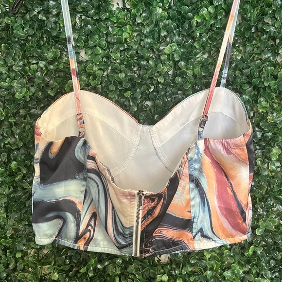 Kendall & Kylie bustier corset tank top - Picture 2 of 3